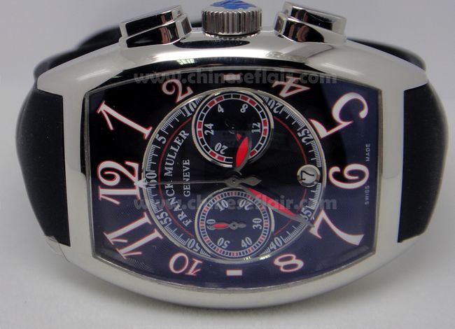 FRANCK MULLER CASABLANCA BLACK FACE WATCH